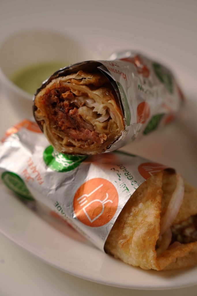 Beef Bihari Kabab Roll in Abu Dhabi