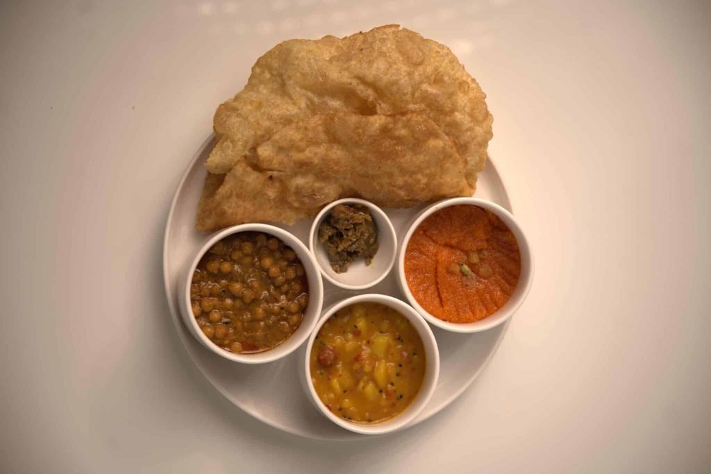 Halwa Puri in Abu Dhabi